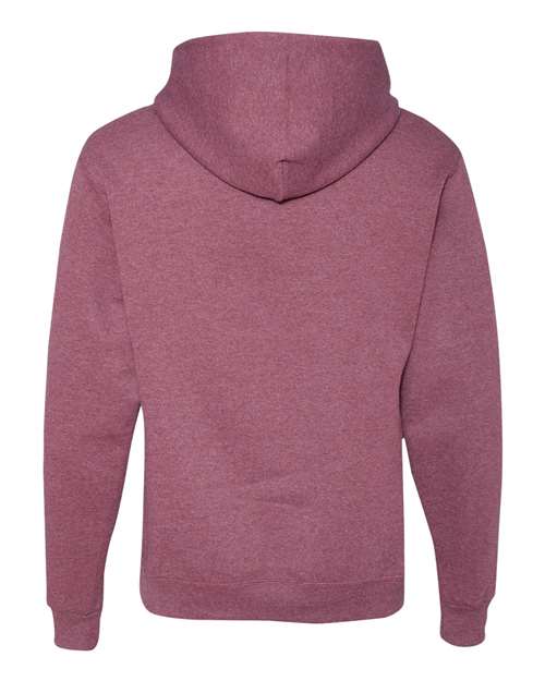 JERZEES NuBlend® Hooded Sweatshirt 996MR - Vintage Heather Maroon
