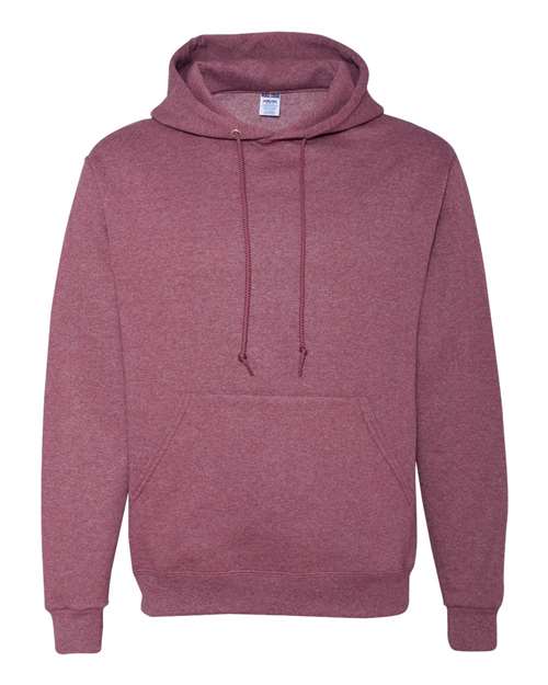 JERZEES NuBlend® Hooded Sweatshirt 996MR - Vintage Heather Maroon