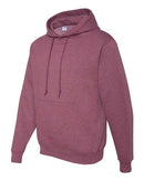 JERZEES NuBlend® Hooded Sweatshirt 996MR - Vintage Heather Maroon