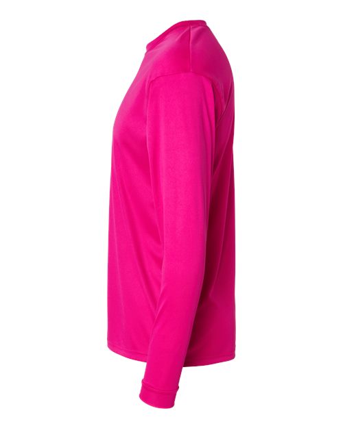 C2 Sport Performance Long Sleeve T-Shirt 5104 - Hot Pink