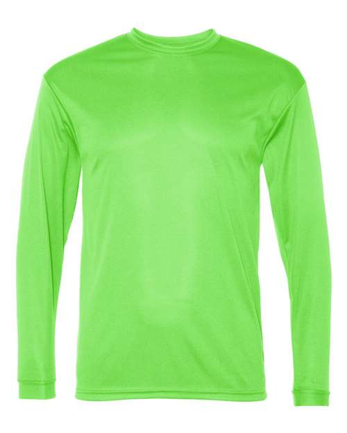 C2 Sport Performance Long Sleeve T-Shirt 5104 - Lime