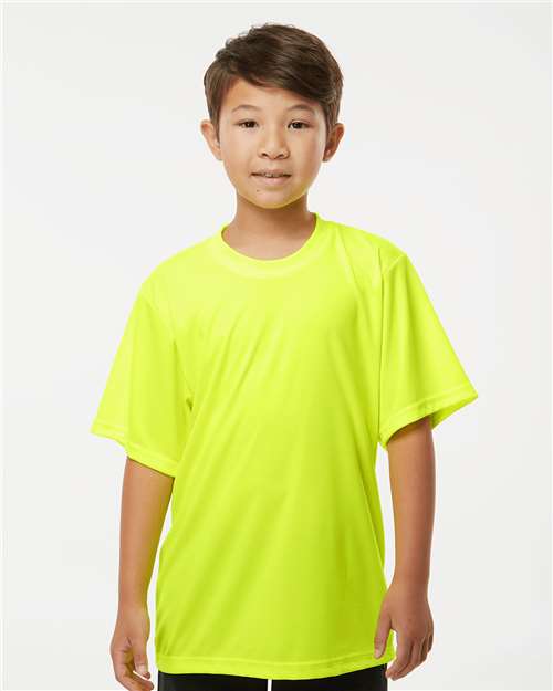 C2 Sport Youth Performance T-Shirt 5200 - Safety Yellow