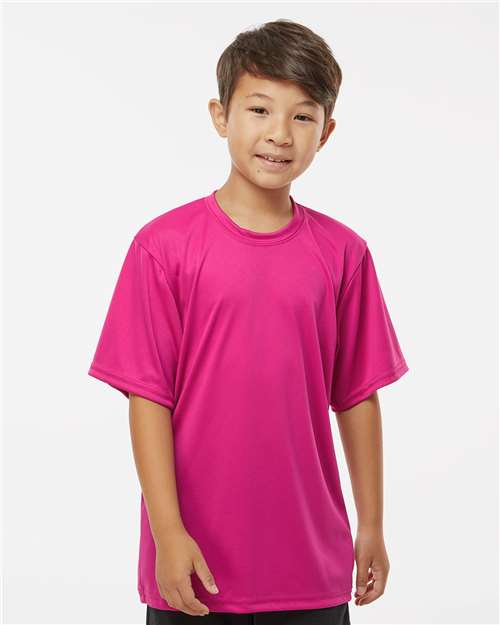 C2 Sport Youth Performance T-Shirt 5200 - Hot Pink