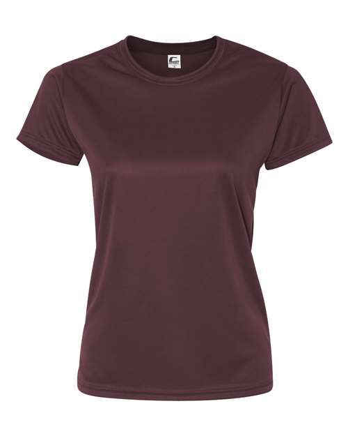 C2 Sport Women’s Performance T-Shirt 5600 - Maroon