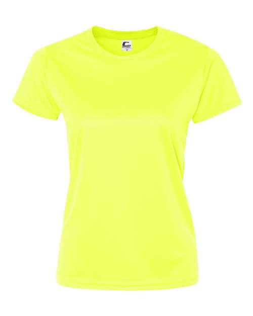 C2 Sport Women’s Performance T-Shirt 5600 - Safety Yellow