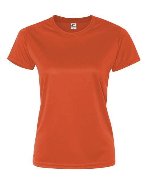 C2 Sport Women’s Performance T-Shirt 5600 - Burnt Orange