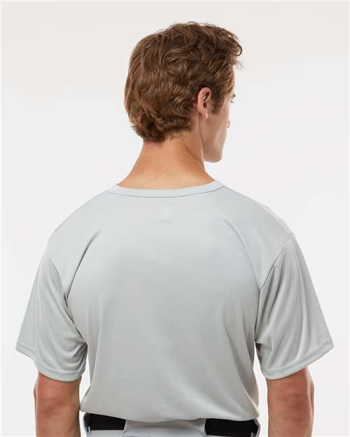 Alleson Athletic B-Core Placket Jersey 7930 - Silver