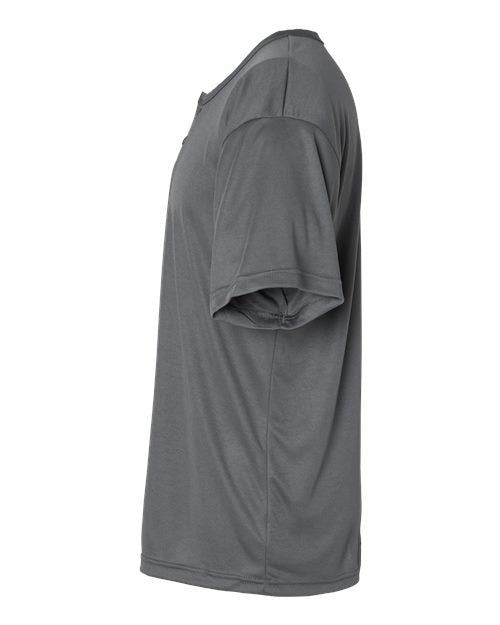 Alleson Athletic B-Core Placket Jersey 7930 - Graphite
