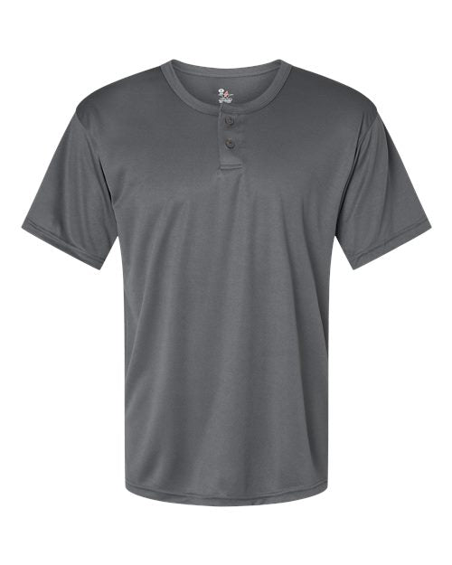 Alleson Athletic B-Core Placket Jersey 7930 - Graphite