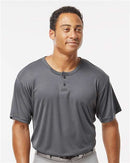 Alleson Athletic B-Core Placket Jersey 7930 - Graphite