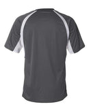 Badger B-Core Hook T-Shirt 4144 - Graphite/ White