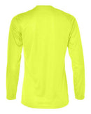 Badger Women's B-Core Long Sleeve T-Shirt 4164 - Safety Yellow