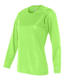 Badger Women's B-Core Long Sleeve T-Shirt 4164 - Lime