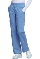 Cherokee Mid Rise Pull-On Cargo Pant. Item 4005P in CK WW CORE STRETCH Collection. Live Chat for Bulk Discounts.
