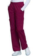 Cherokee Mid Rise Pull-On Cargo Pant. Item 4005P in CK WW CORE STRETCH Collection. Live Chat for Bulk Discounts.