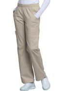 Cherokee Mid Rise Pull-On Cargo Pant. Item 4005 in CK WW CORE STRETCH Collection. Live Chat for Bulk Discounts.