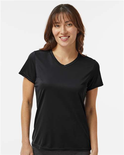 Augusta Sportswear Women's Nexgen Performance V-Neck T-Shirt 1790 - Black