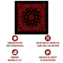 Rothco Trainmen Paisley Bandana - 22" X 22". Item