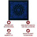 Rothco Trainmen Paisley Bandana - 22" X 22". Item