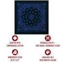 Rothco Trainmen Paisley Bandana – Extra-Large - 27” X 27". Item