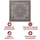 Rothco Trainmen Paisley Bandana - 22" X 22". Item