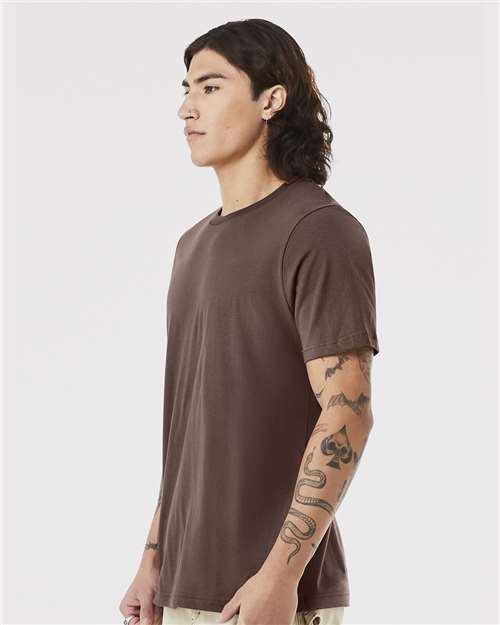 BELLA + CANVAS Jersey Tee 3001 - Cocoa