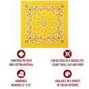 Rothco Trainmen Paisley Bandana - 22" X 22". Item