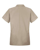 Red Kap Women's Loose Fit Short Sleeve Button Smock TP23