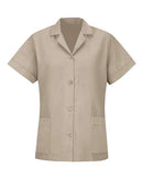 Red Kap Women's Loose Fit Short Sleeve Button Smock TP23