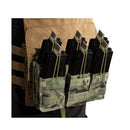 Rothco MOLLE Open Top Six Rifle Mag Pouch. Item