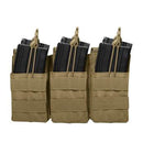 Rothco MOLLE Open Top Six Rifle Mag Pouch. Item