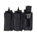 Rothco MOLLE Triple Kangaroo Rifle and Pistol Mag Pouch. Item