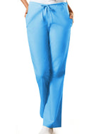 Cherokee Natural Rise Flare Leg Drawstring Pant. Item 4101T in CK WW ORIGINALS Collection. Live Chat for Bulk Discounts.