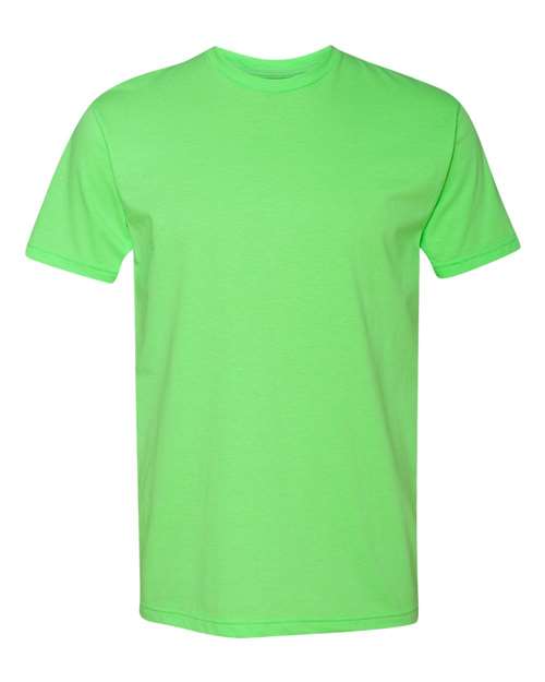 Next Level CVC T-Shirt 6210 - Neon Heather Green