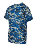 Badger Youth Digital Camo T-Shirt 2180 - Royal Digital