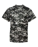 Badger Youth Digital Camo T-Shirt 2180 - Black Digital