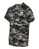 Badger Youth Digital Camo T-Shirt 2180 - Black Digital