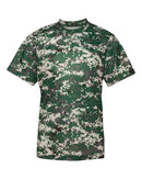 Badger Youth Digital Camo T-Shirt 2180 - Forest Digital