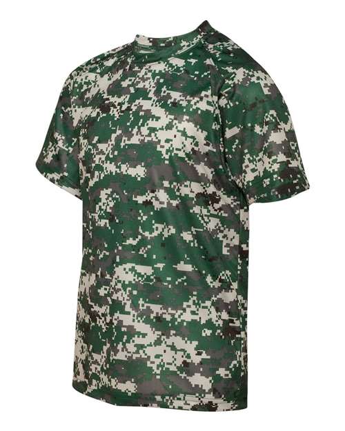 Badger Youth Digital Camo T-Shirt 2180 - Forest Digital