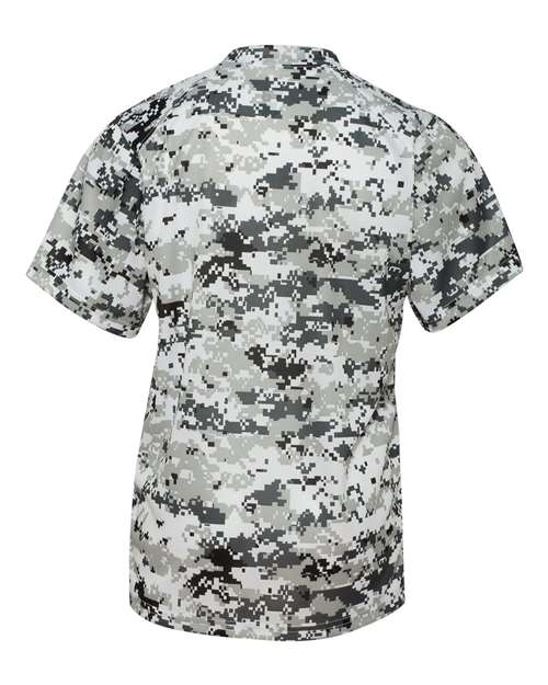 Badger Youth Digital Camo T-Shirt 2180 - White Digital
