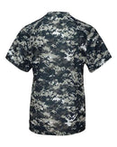 Badger Youth Digital Camo T-Shirt 2180 - Navy Digital