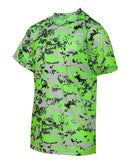 Badger Youth Digital Camo T-Shirt 2180 - Lime Digital