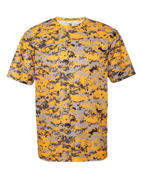 Badger Digital Camo T-Shirt 4180 - Gold Digital