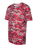 Badger Digital Camo T-Shirt 4180 - Red Digital