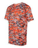 Badger Digital Camo T-Shirt 4180 - Burnt Orange Digital