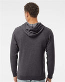 Independent Trading Co. Special Blend Raglan Hooded Sweatshirt PRM33SBP - Carbon