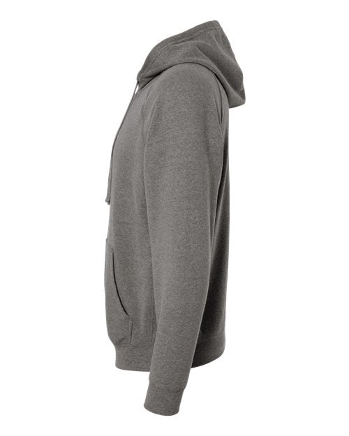 Independent Trading Co. Special Blend Raglan Hooded Sweatshirt PRM33SBP - Nickel