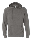 Independent Trading Co. Special Blend Raglan Hooded Sweatshirt PRM33SBP - Nickel