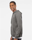 Independent Trading Co. Special Blend Raglan Hooded Sweatshirt PRM33SBP - Nickel