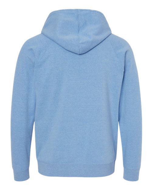 Independent Trading Co. Special Blend Raglan Hooded Sweatshirt PRM33SBP - Pacific